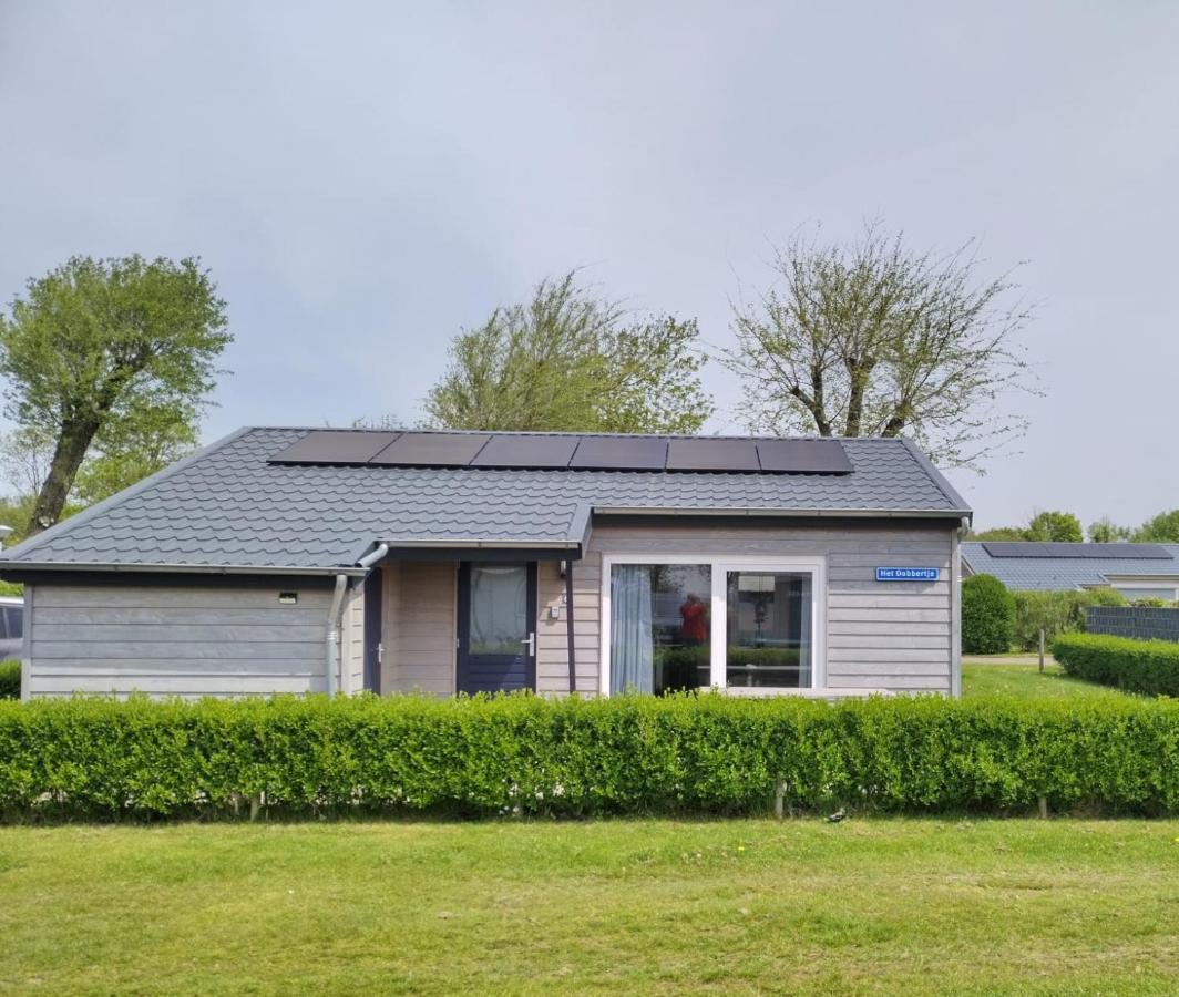 Het Dobbertje, Charmant Houten Huisje Sint Maartensvlotbrug Ngoại thất bức ảnh