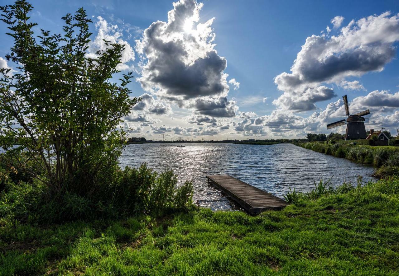 Het Dobbertje, Charmant Houten Huisje Sint Maartensvlotbrug Ngoại thất bức ảnh